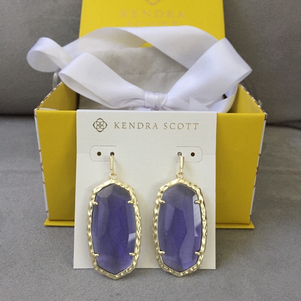 NWT Kendra Scott Ella Iolite